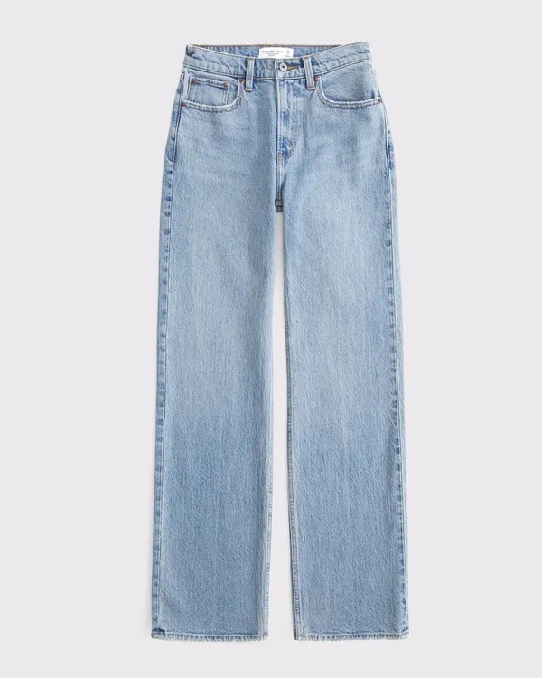 Abercrombie Curve Love High Rise 90s Relaxed Jean NWT - Image 6