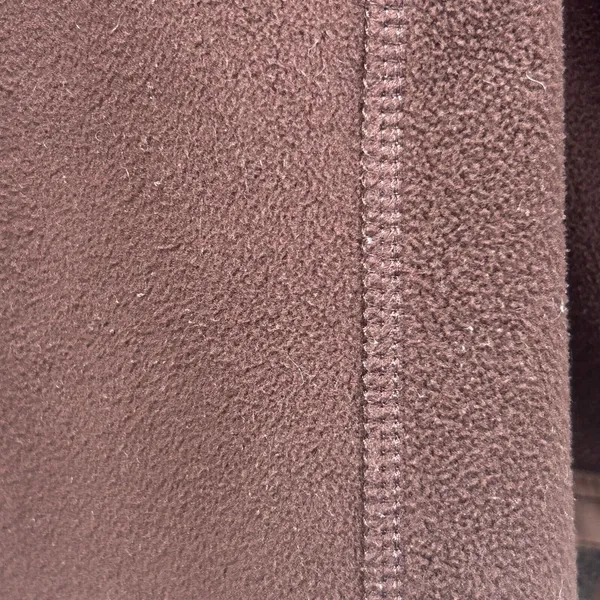 LL‎ Bean Fleece Jacket Large Brown - Image 6
