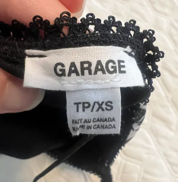 Garage Printed Mini Dress - Image 3
