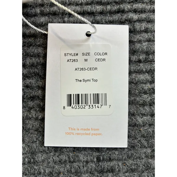 Andie The Symi Top Cedar Orange Bikini Top Size Medium Sporty Boho AT263-CEDR - Image 8