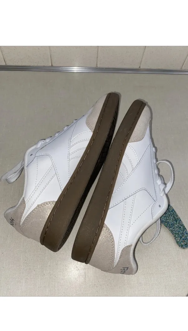Reebok Forte Lounger Women's Sneakers 8.5 NEW White Beige - Image 13
