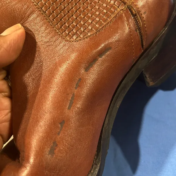 Brown Leather Knee - Image 6