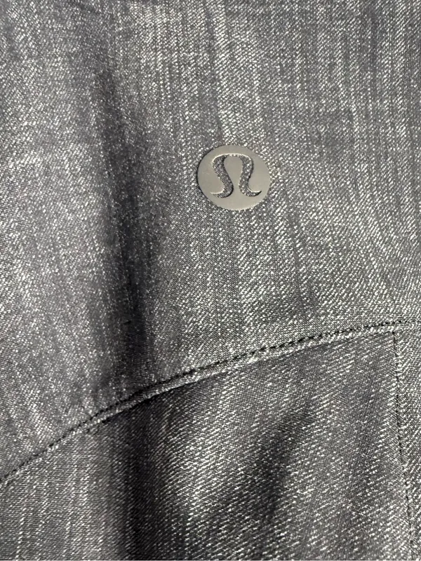 Lululemon Here to There Pants Size 10 Black Pull On Stretch 28” Inseam - Image 5