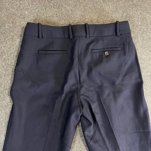 J.Crew‎ Navy Blue Wool Blend Straight Leg Dress Pants Trousers Womens Size 6 - Image 11
