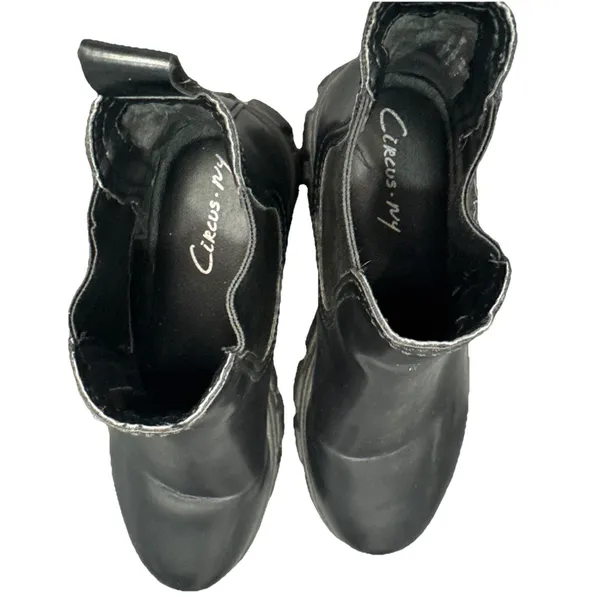 Circus NY Sam Edelman Darielle Chelsea Boots Black Platform Lug Sole Women's 6.5 - Image 9