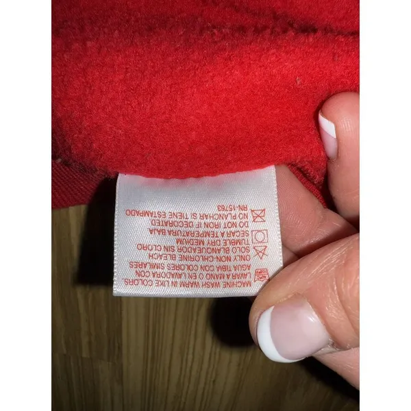 Vintage Hanes XL Red‎ Puffy Paint Christmas Crewneck Sweatshirt Ugly Ornaments - Image 5