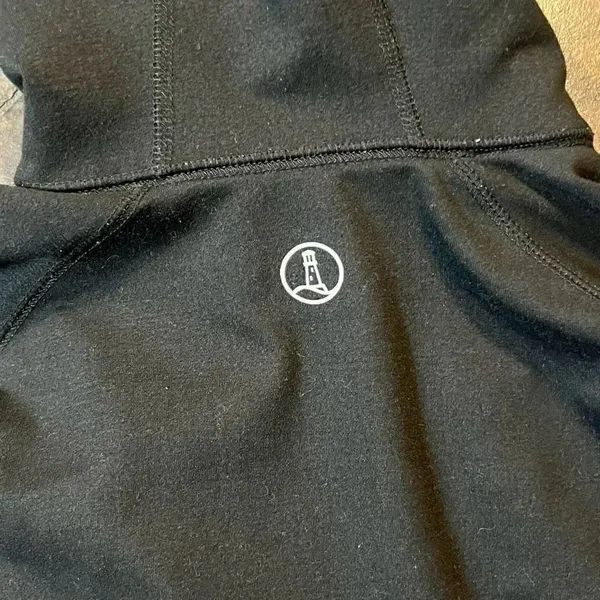 Lands End Women’s Black Hoodie Jacket Full Zip Up Small - Image 13