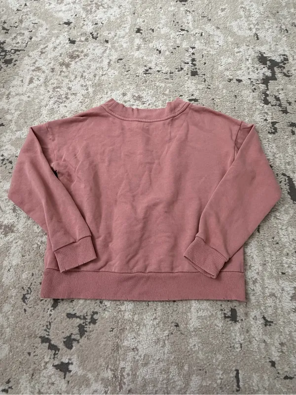 Aerie Pink Pullover Sweatshirt Size Medium - Image 2