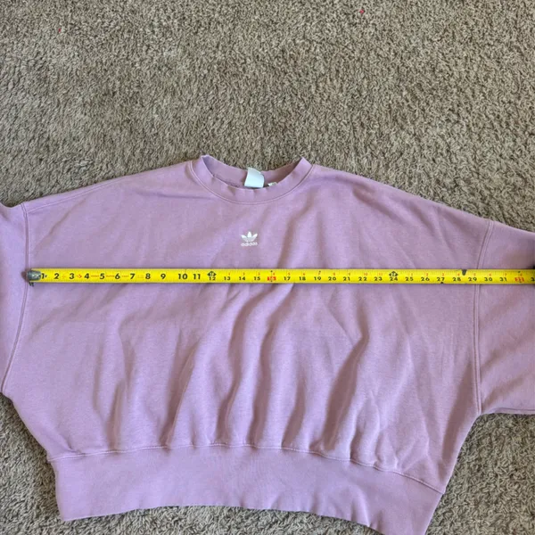 Adidas Women's Purple Mauve Sweatshirt size XL - Image 7