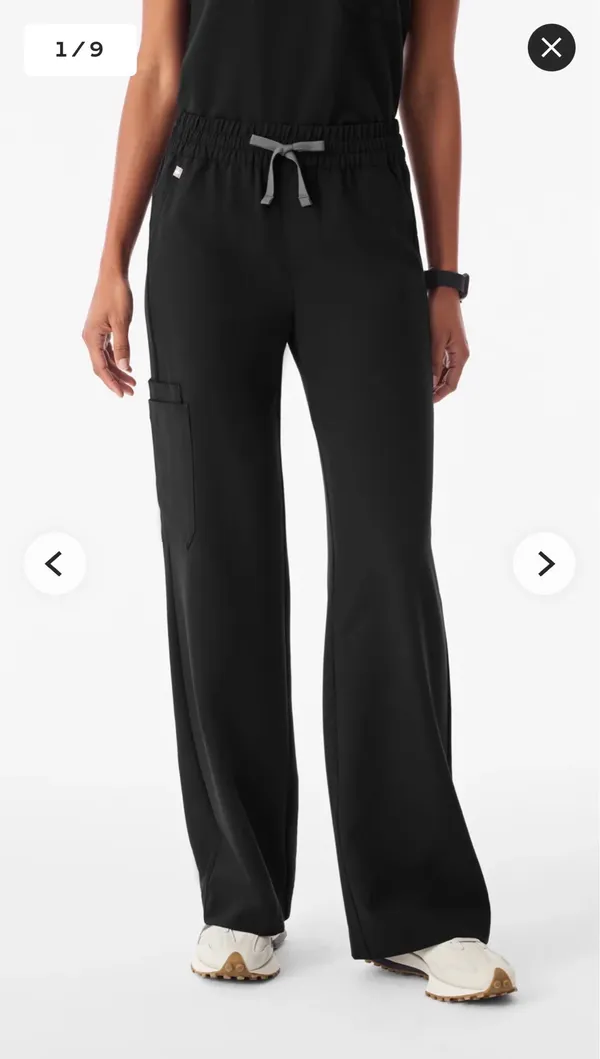 FIGS Isabel Wide-Leg Pants - Image 3
