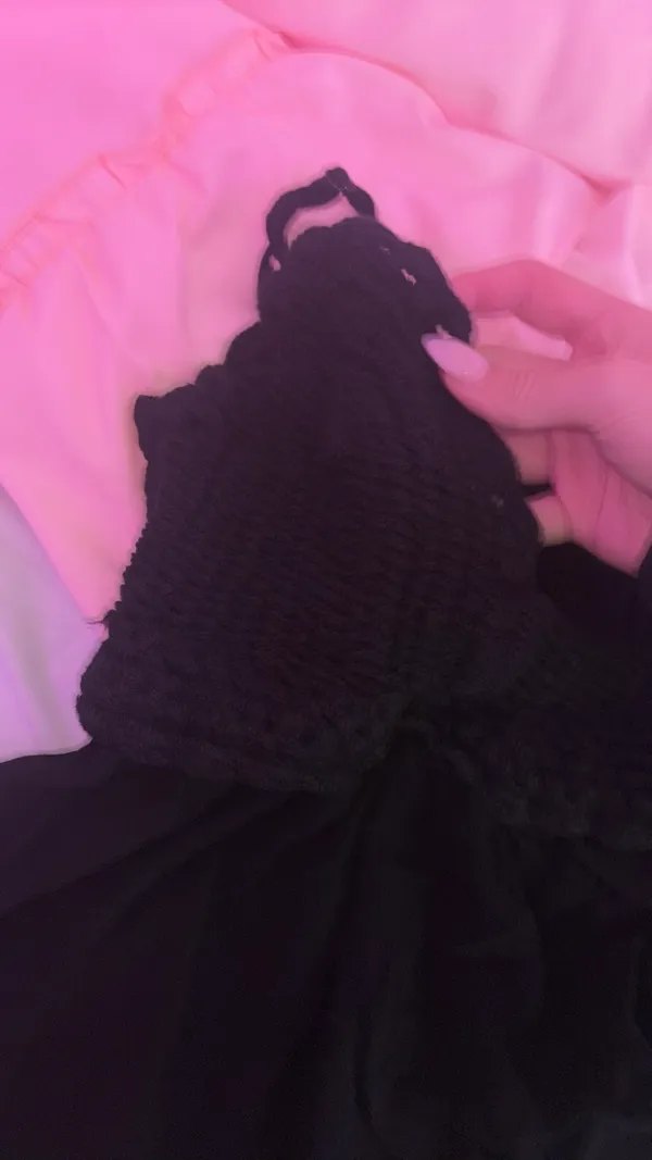 Blush Black Top  - Image 3