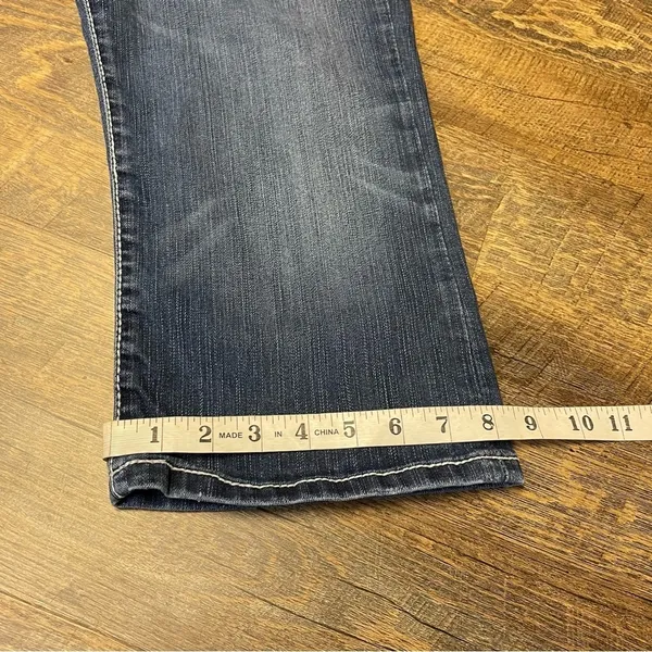 BKE Buckle Drew Denim Capri Jeans Stretch Womens 29 Contrast Stitch Western - Image 6
