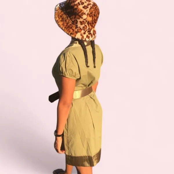 Nordstrom Green Shirt Dress - Image 5