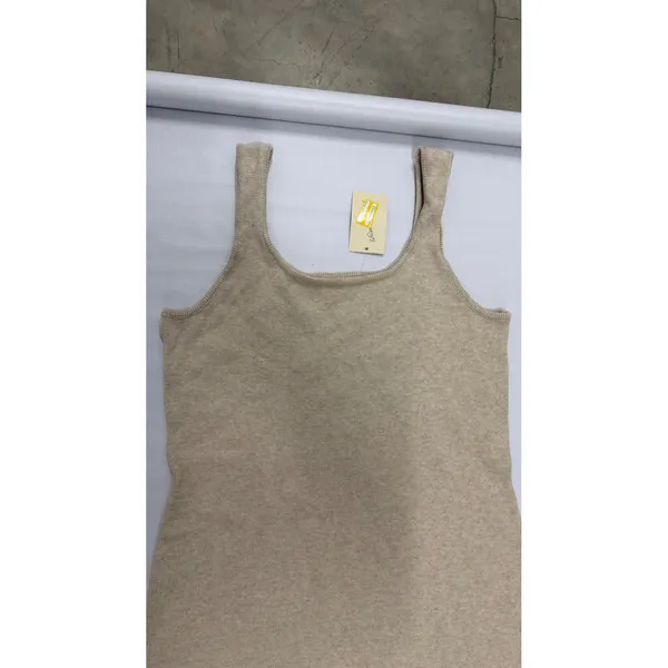 Universal Thread Womens XL Tan Knit Sleeveless Scoop Neck Midi Sweater Dress NWT - Image 7