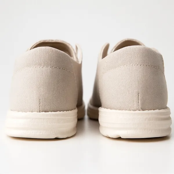 Hey Dude Gray Chambray Women's Loafers - Image 6