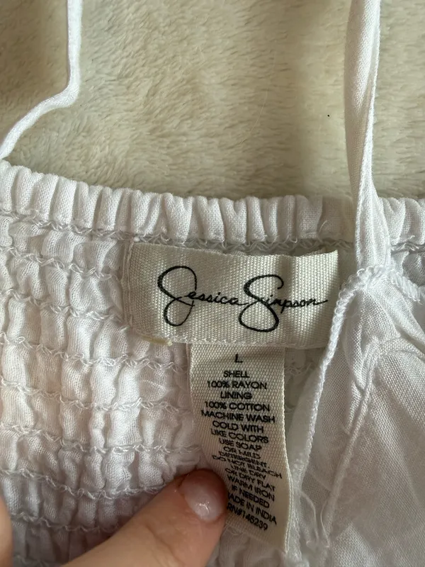 Jessica Simpson White Dress - Image 2