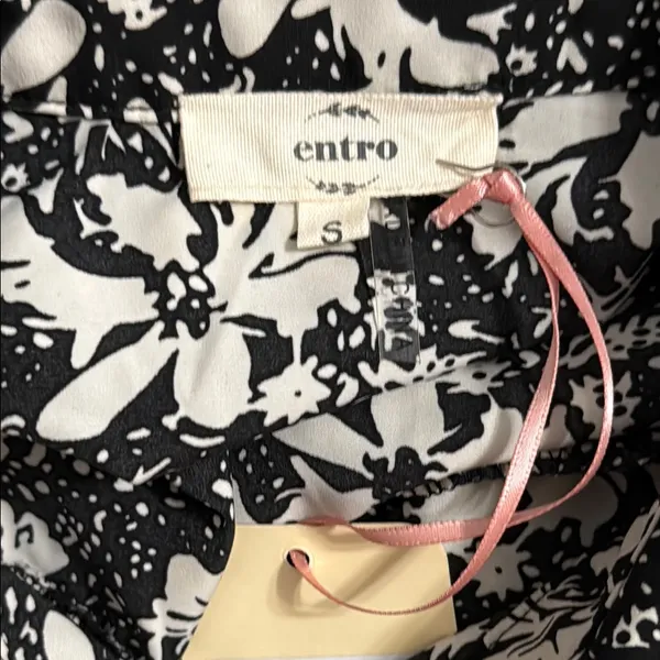 Entro Esther Floral‎ Long Sleeve Blouse Boho Cottagecore Romantic - Image 5