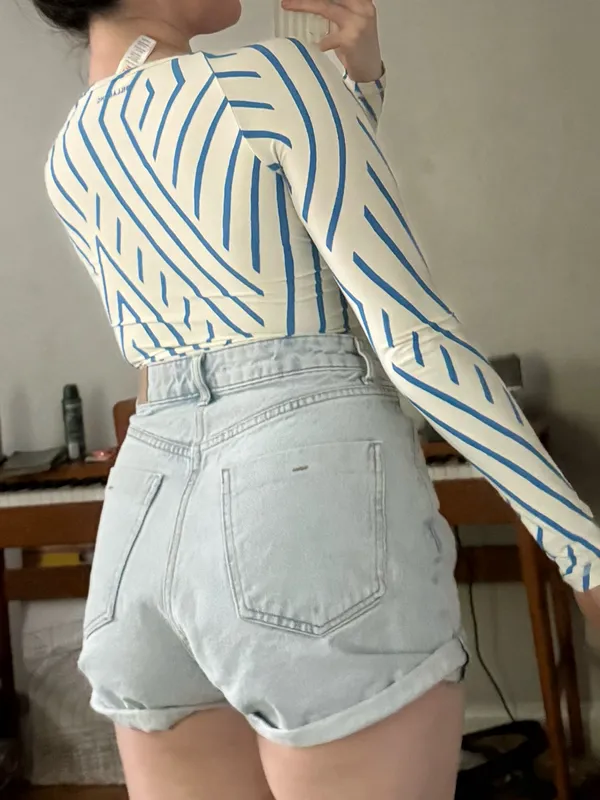 Billabong Surfing Striped Long Sleeve Top - Image 4