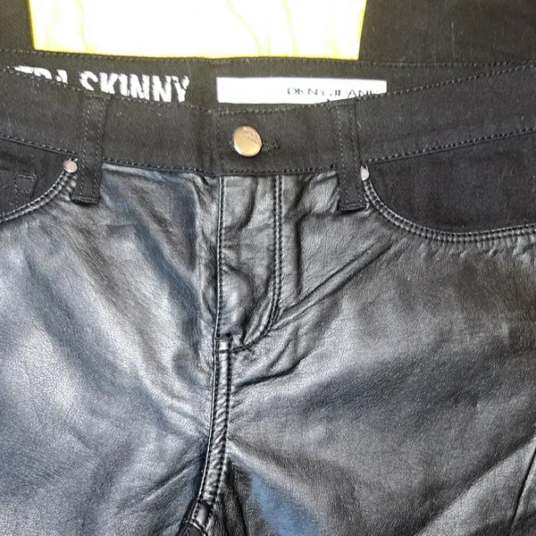 Ave B Ultra Skinny Size 4 Black Jeans - Image 3