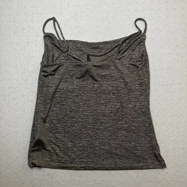 By Anthropologie Women’s Draped Cowl Neck Tank Top Stretch Small - Image 3