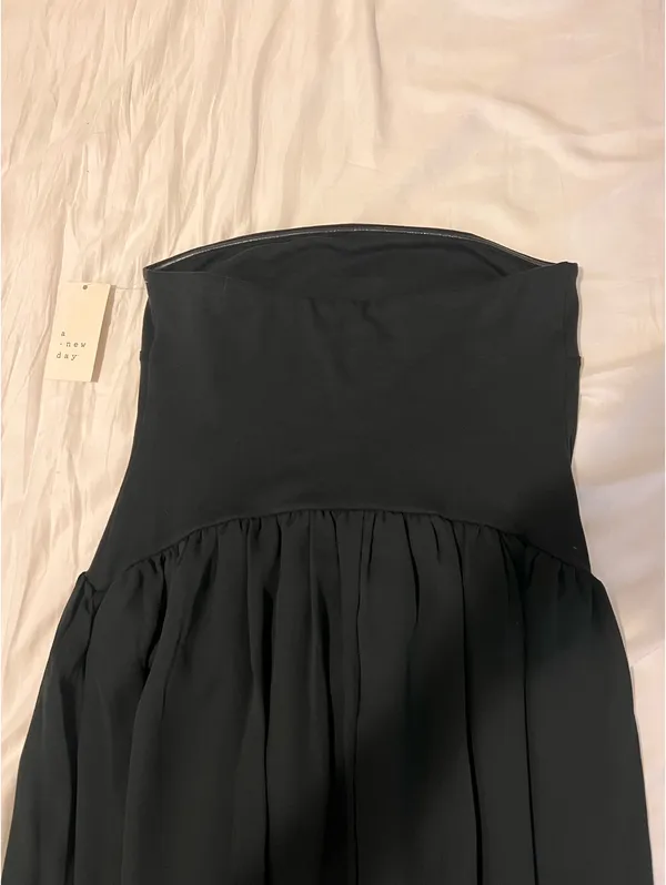 A New Day Black strapless elegant dress - Image 2