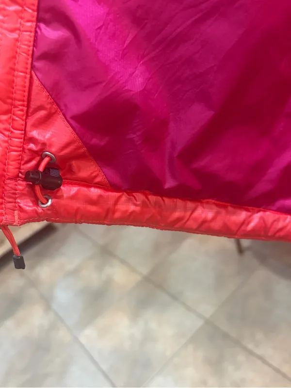 NORTH FACE Coral Quilted Down Nylon Jacket Thermoball Full Zip Size Larhe - Image 7
