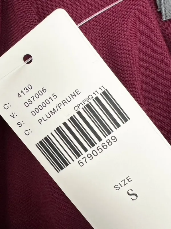 Anthropologie Toulon Pleated Dress Plum Size S NWT - Image 10