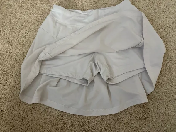 White Target Skirt Tennis - Image 2