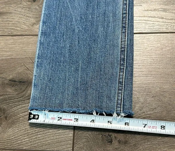 Abercrombie & Fitch The 90’s Slim Straight Ultra High Rise Curve Love Jeans 24 - Image 9