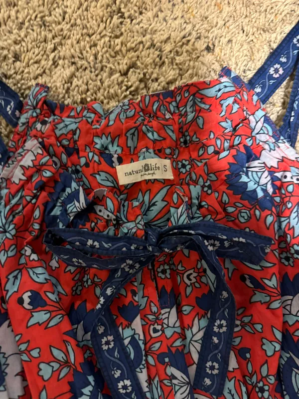 Natural Life red and blue dress - Image 2