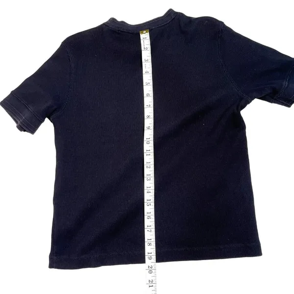 Ralph Lauren Petite Medium Blue100% Cotton Short Sleeve T-shirt 88e - Image 5