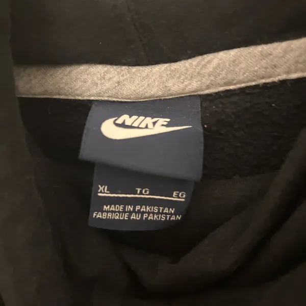 Nike Women's Black Cowl Neck Sweatshirt - Image 5