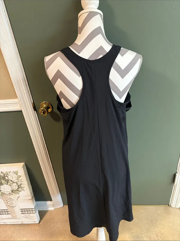 HALARA Black Racerback Swing Dress - Image 2