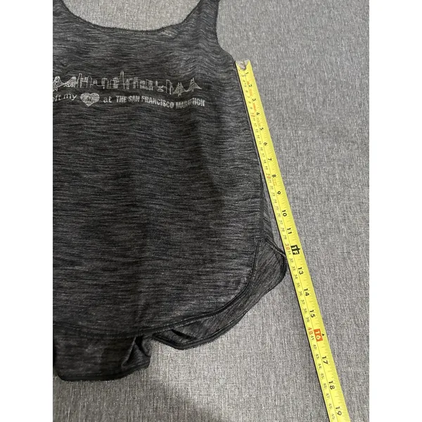 Lululemon San Francisco Marathon Grey Tank Top Women's Sz L - Image 3