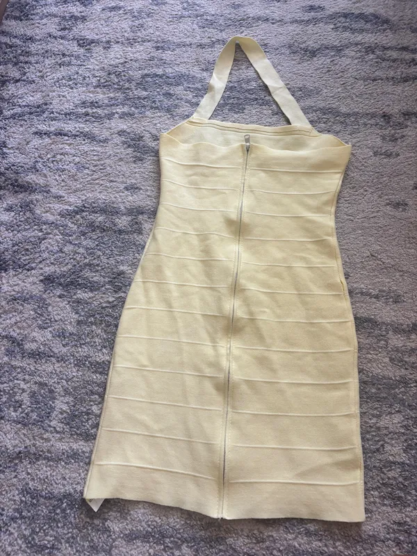 Yellow bandage dress - Image 2