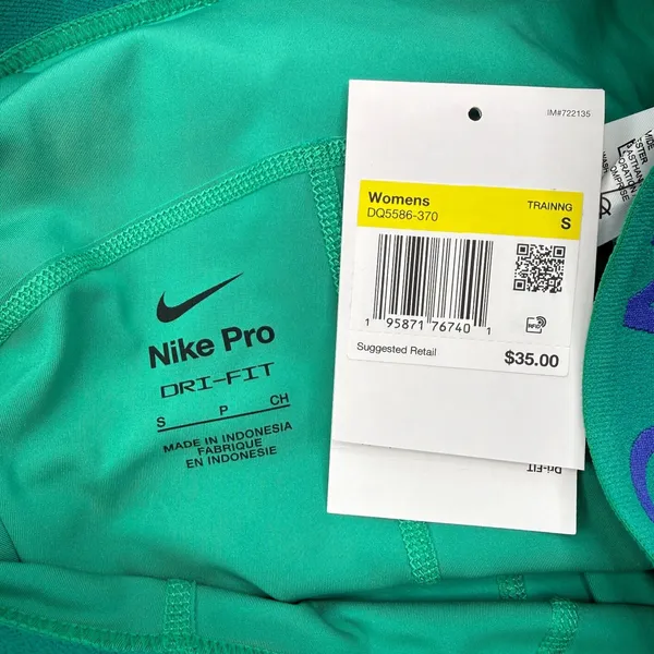 Nike Pro Dri-FIT High Rise 3in Training Shorts Small NWT - Image 9