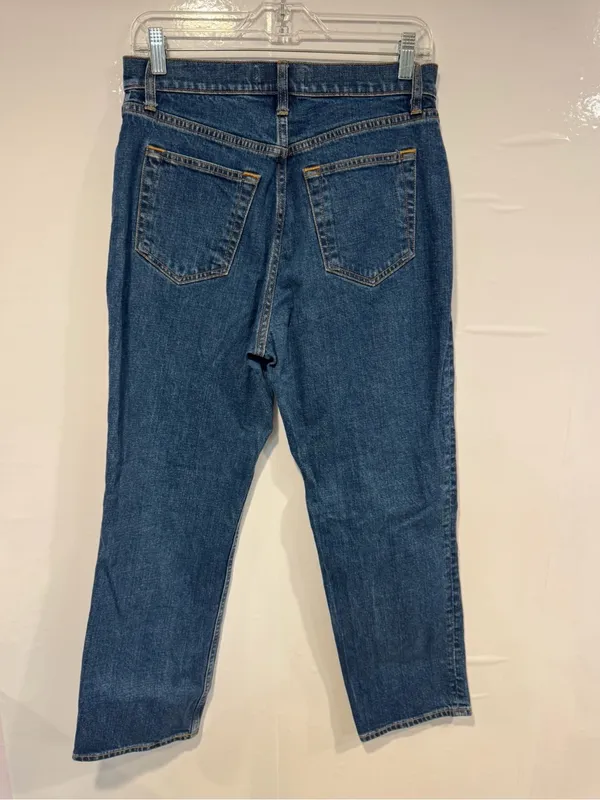 Abercrombie and‎ Fitch curve love classic straight Blue Jeans - Image 3