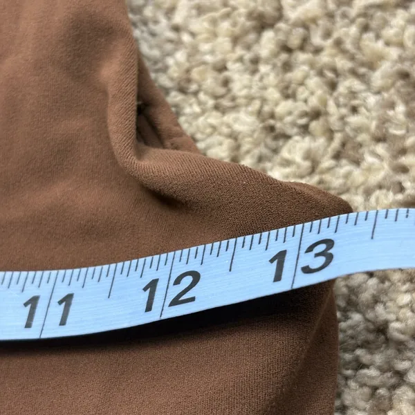 Lululemon Align Tank‎ Top Brown Cropped Yoga Support Bra LW1DUVS Sz 4 Nulu - Image 7