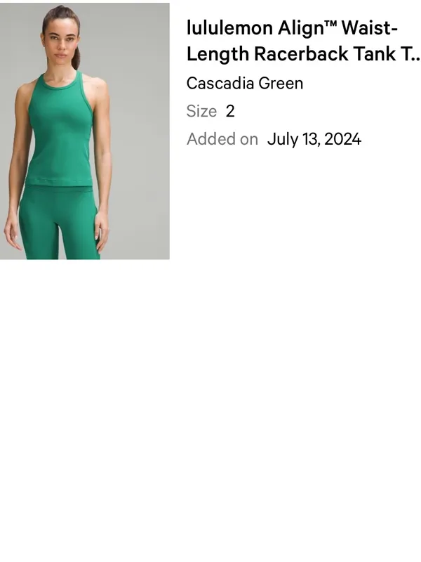 lululemon Align™ Waist-Length Racerback - Image 4