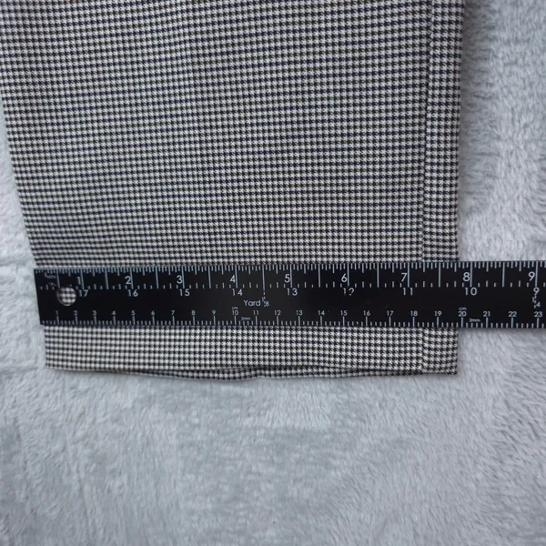SOHO Apparel Ltd Houndstooth Dress Pants Women 8 Black White Straight Stretch - Image 10