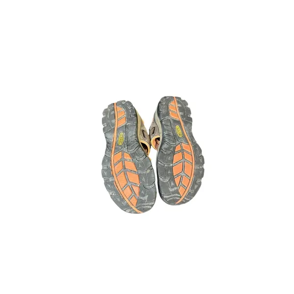 Keen Women's Sandals Anti Odor Footbed Suede Waterproof Slip-On Brown Orange 11 - Image 7