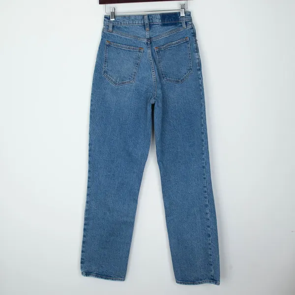 Abercrombie & Fitch Womens Curve Love 90s Straight Ultra High Rise Jeans Size 26 - Image 4