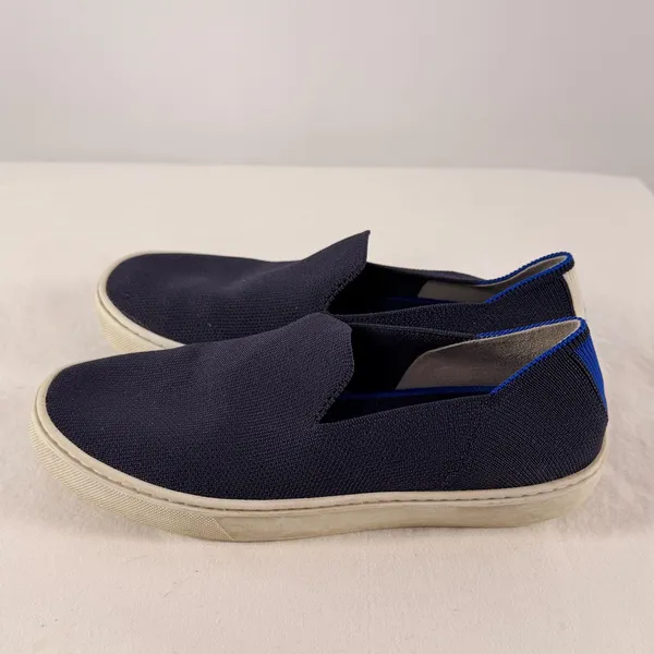Rothy's The Original‎ Slip On Sneaker in Navy Blue Size 6 - Image 2