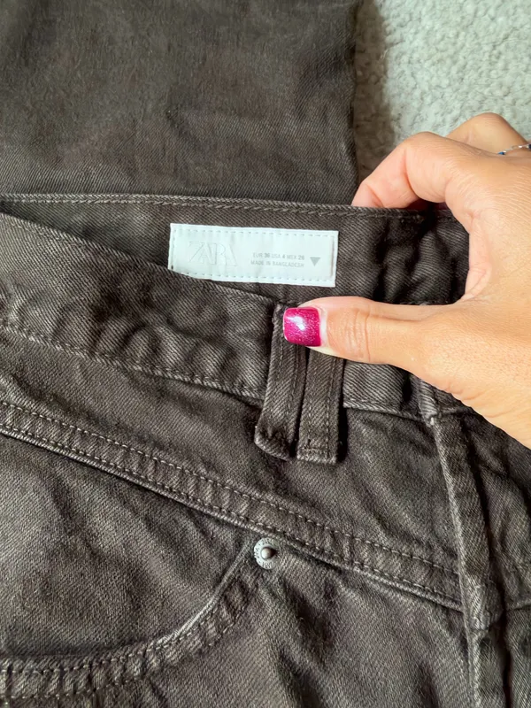 ZARA Barrel Leg Jeans - Image 3