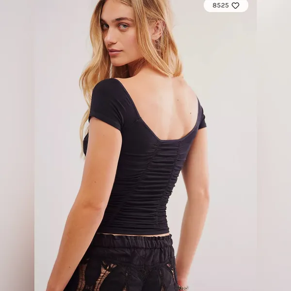 NWOT Free People Intimately Gotta Be You Seamless Tee sz XS/S - Image 6