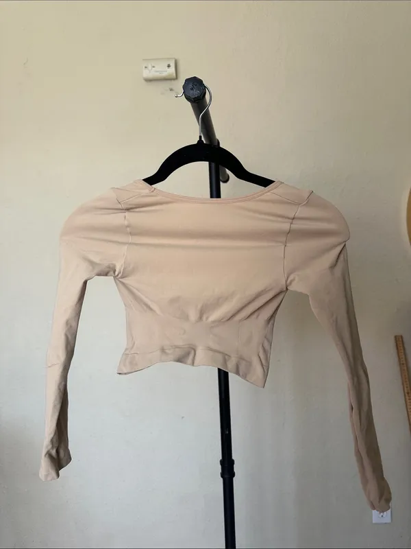 Skims Open Bust Arm Shaper Shapewear Clay SMALL - Image 5