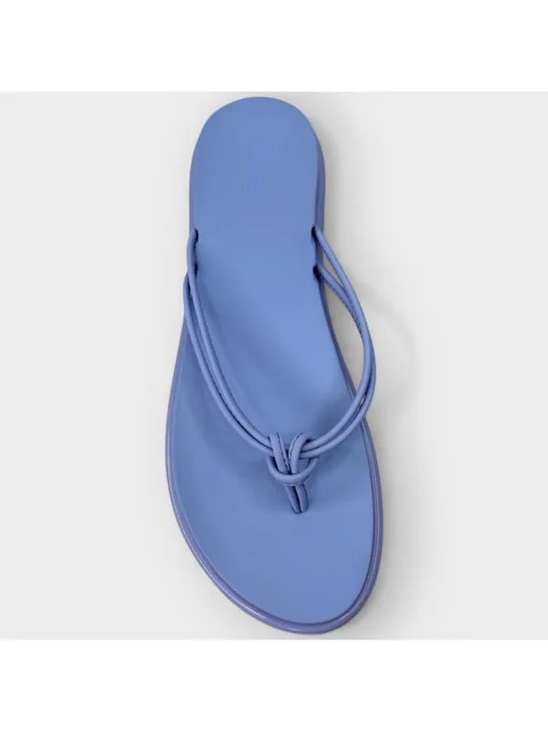 OluKai Aka Womens Thong Sandals Cloud Blue Water Friendly Size 6 New - Image 7