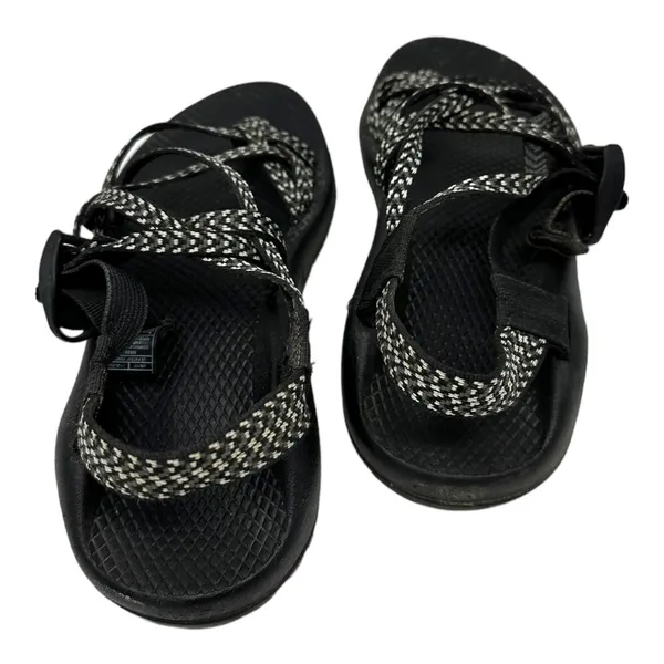 Chaco ZX/2 Dual Strap Classic Black/White Sandal Size 7 - Image 7