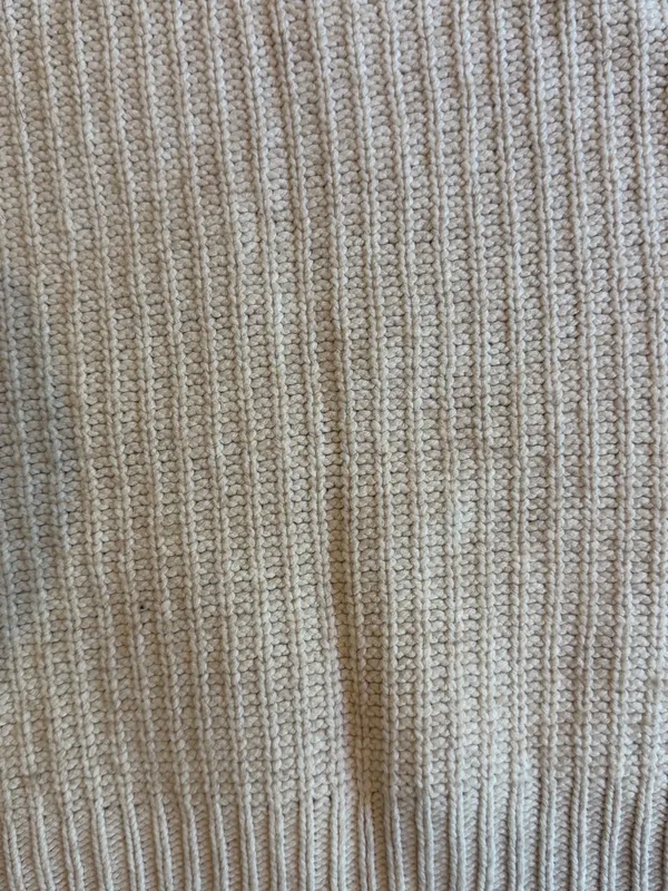 Madewell Cream Chunky Knit Sweater - Image 3