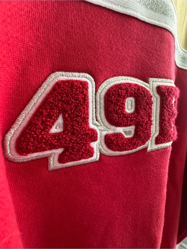 GIII 4Her San Francisco 49ers Colorblock Crewneck Sweatshirt NWT Small‎ - Image 7